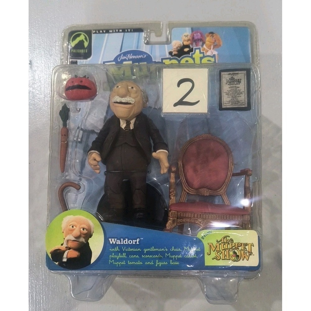 The Muppet Show Waldorf 2003 by Palisades Series 6  Brand New